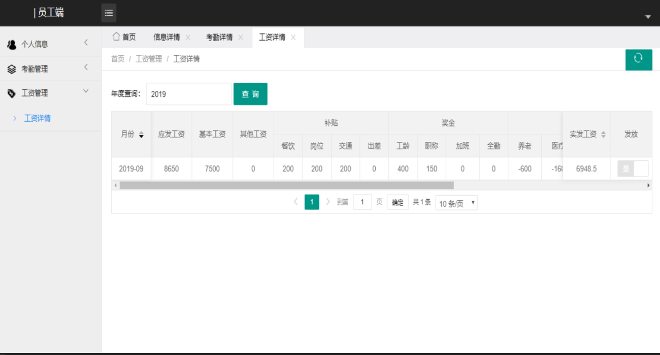 Java版ssm企业工资管理系统源码